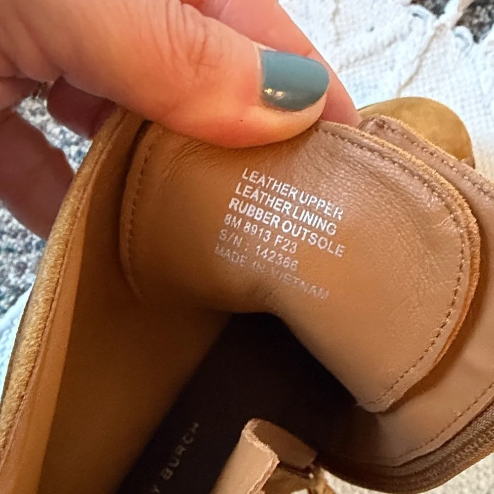 Tory Burch Miller Booties new without box size 8